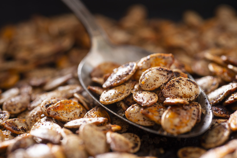 Pumpkin Spice Pumpkin Seeds