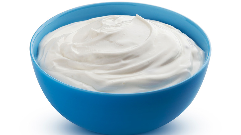 Fresh Greek yogurt 