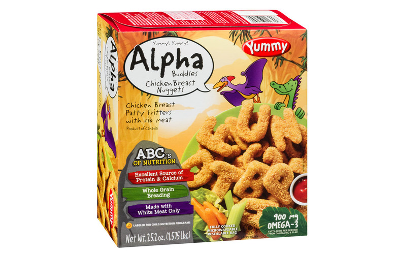 Alphabet Chicken Nuggets (Canada)