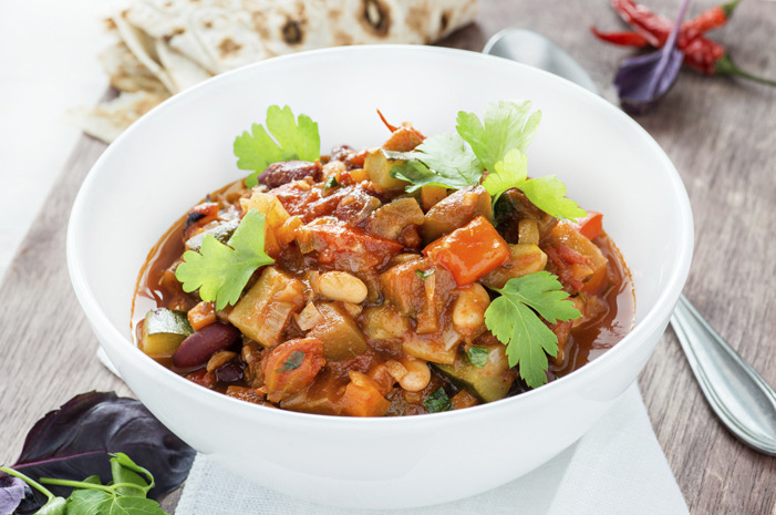 Slow-Cooker Vegetarian Chipotle Chili