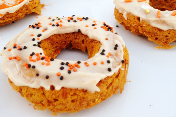 Healthy Pumpkin Spice Dougnuts Recipe