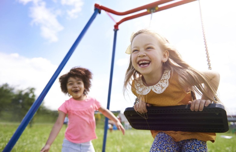 Kids in park