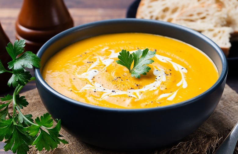 Creamy Carrot Ginger Soup