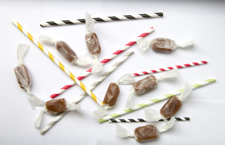 Chewy Salted Vanilla Caramels 