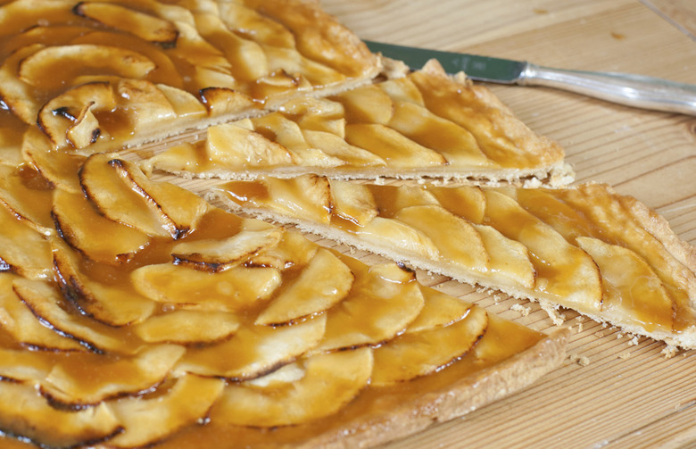 Rustic Caramel Apple Tart