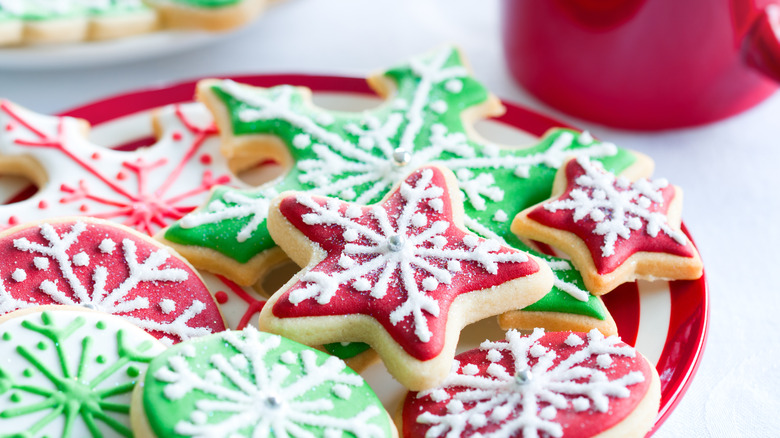 Christmas cookie sugar cookies