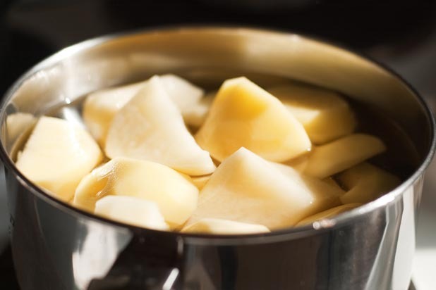 Blanching Vegetables and Other Starches