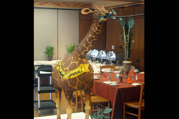 10. Giraffe Cake