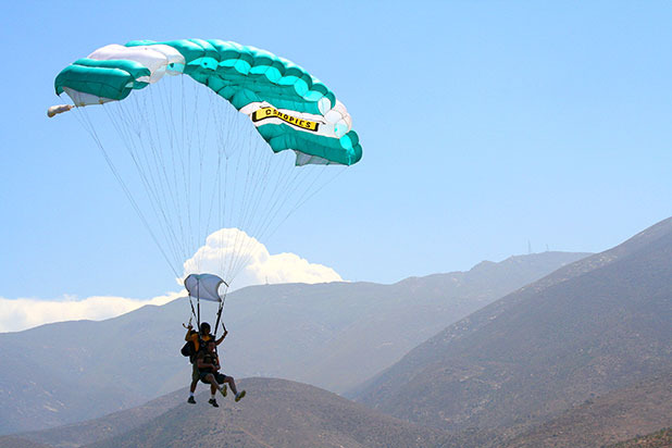 6. Skydiving Wedding