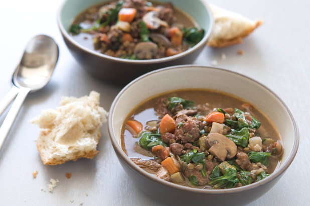 Hearty and Lentil Sausage Soup Recipe