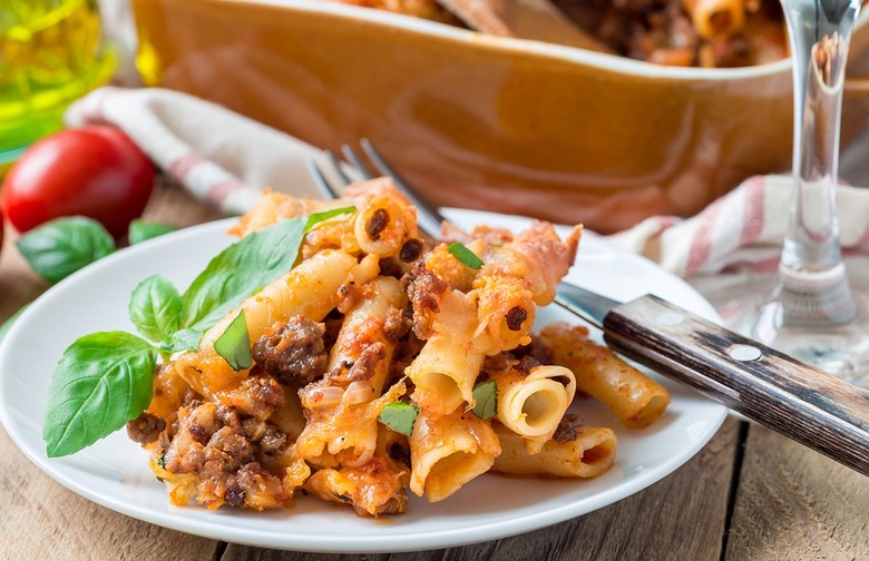 Baked Ziti With Ground Beef