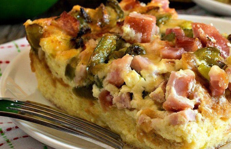 Ham and Cheese Breakfast Casserole