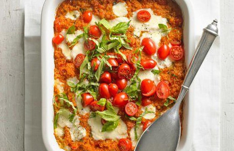 Quinoa Caprese Casserole