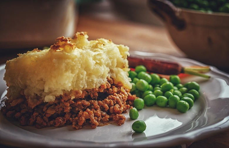 Samuel Adams' Shepherd's Pie With Shamrock Potatoes