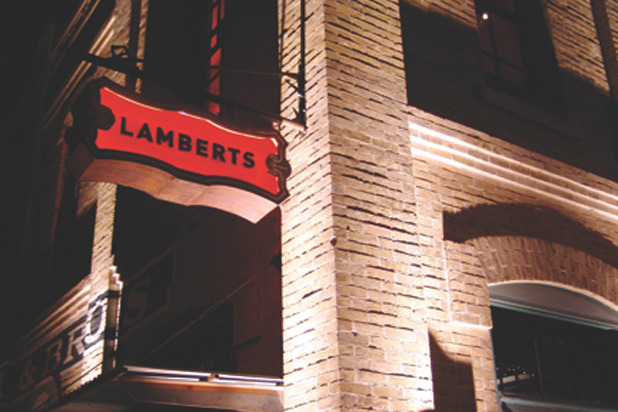 #54 Lambert's Downtown Barbecue, Austin, Texas (tie)