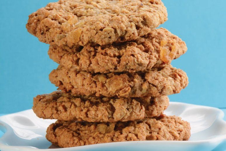 Ginger Oatmeal Pecan Cookies