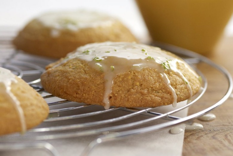 Lime Cornmeal Cookies