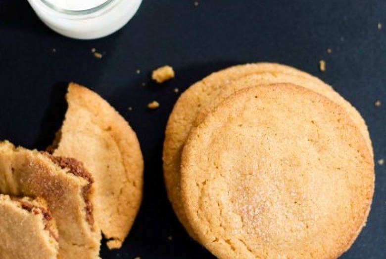 Spicy Chocolate-Filled Peanut Butter Cookies