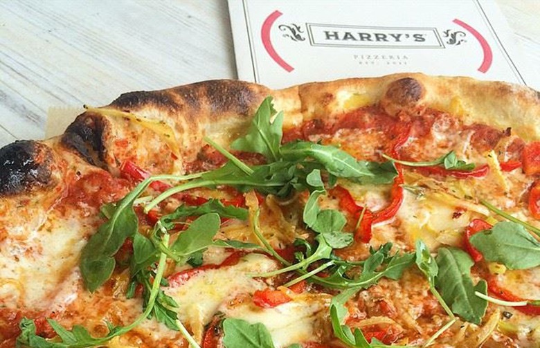 #49 Harry's Pizzeria, Miami, Fla. (Short-rib: Boneless short ribs, caramelized onion, Gruyère, and arugula)	