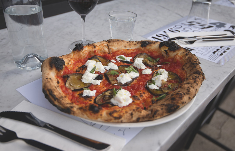 #95 Pizzeria Locale, Boulder, Colo. (Funghi: Mozzarella: pecorino, fontina, porcini, roasted white mushroom, garlic, shallot)