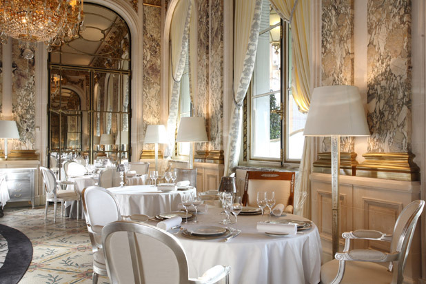 45.  Restaurant Le Meurice at Le Meurice Hotel (Paris)