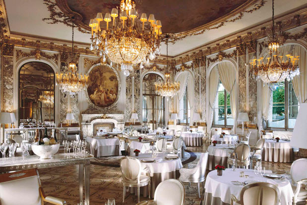 17. Restaurant Le Meurice at Le Meurice Hotel (Paris)