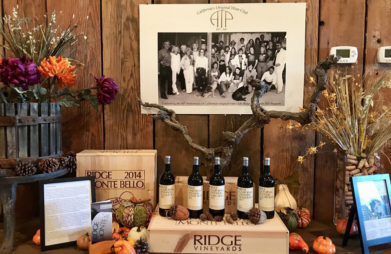 1. Ridge Vineyards, Cupertino, Calif.