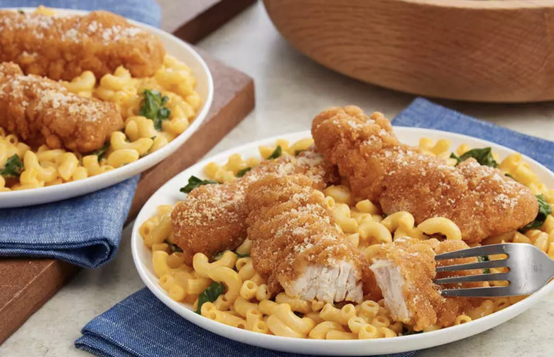 Crispy Chicken Mac and Cheese