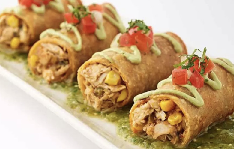 The Cheesecake Factory's Chicken Taquitos