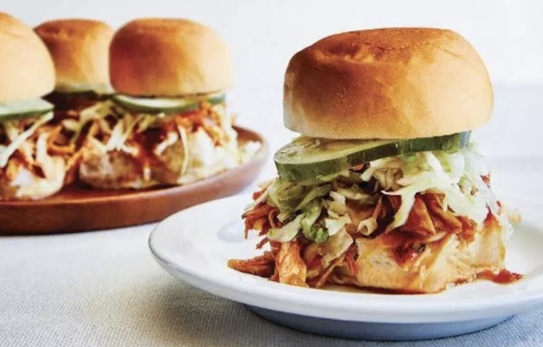  Mini BBQ Chicken Sliders