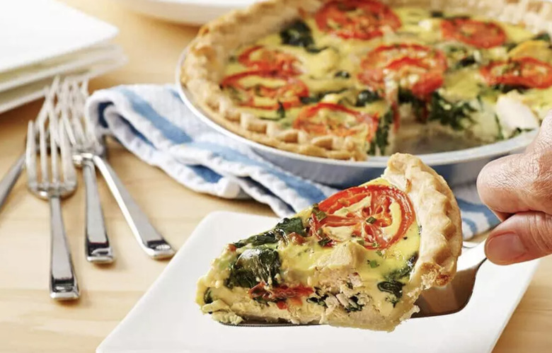 Fluffy Quiche With Chicken