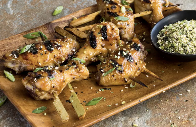 Spicy Japanese Izakaya Style Grilled Wings