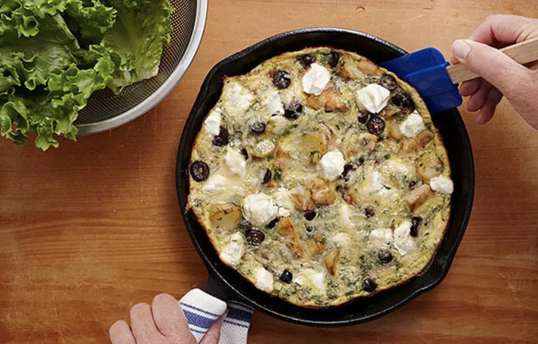  Chicken Frittata with Kalamata Olives