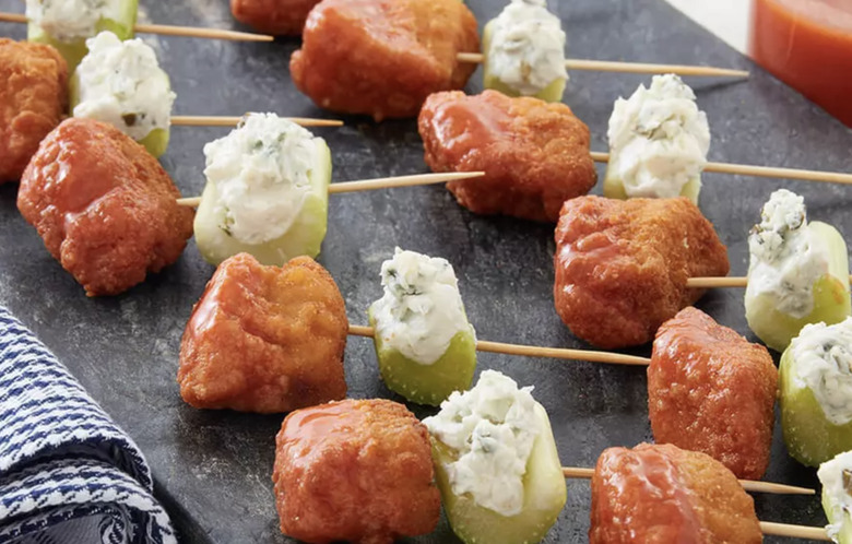  Buffalo Chicken Skewers