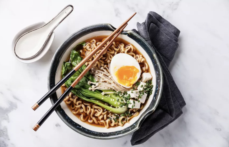 Lemon Chicken Ramen Soup