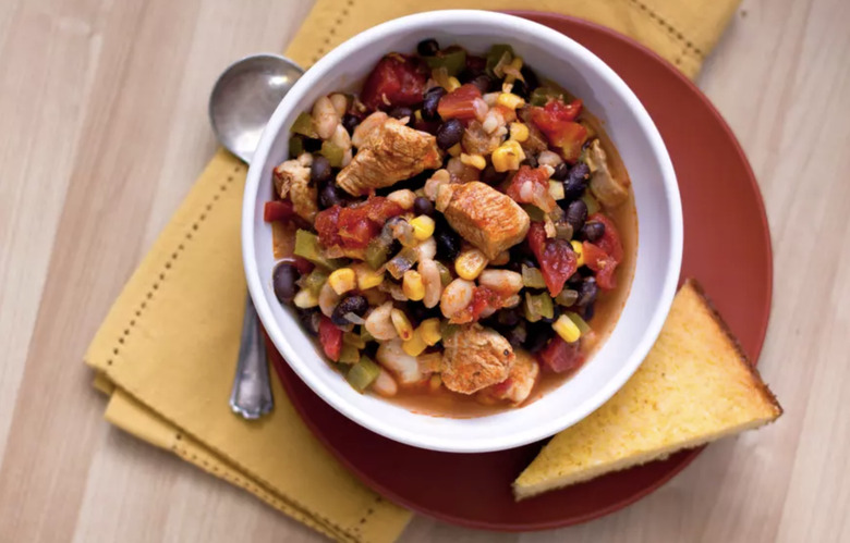 Chicken Chili With Black Beans and Corn