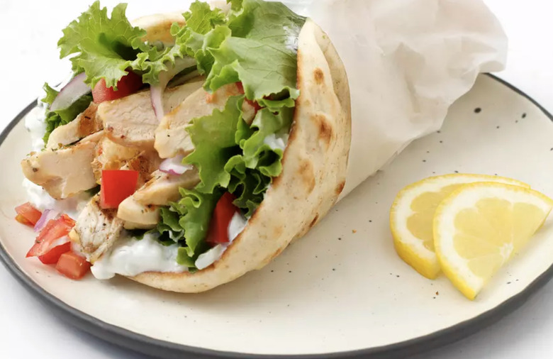 Grilled Chicken Gyros