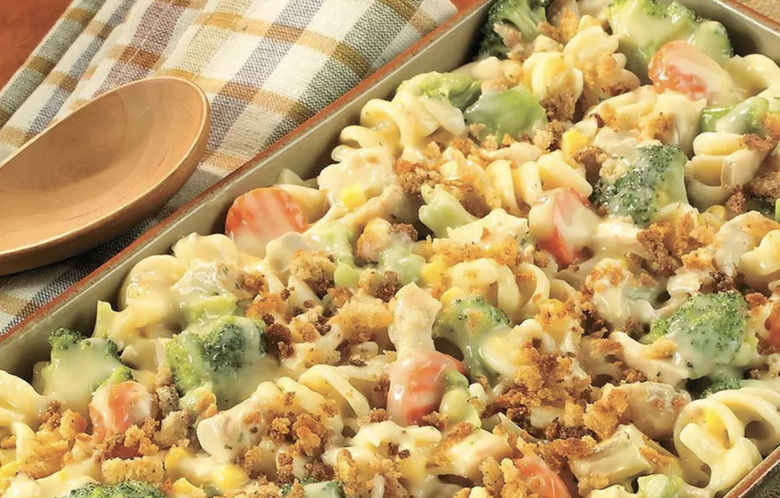 Chicken, Pasta and Vegetable Casserole