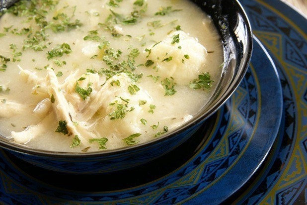 Turkey Soup with Dumplings