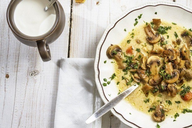 Mushroom and Chestnut Soup