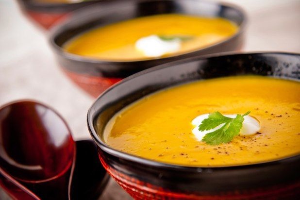 Chilled Butternut Coconut Soup