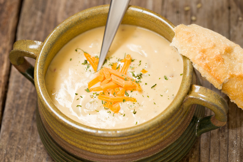 Cheesy Potato Slow Cooker Soup