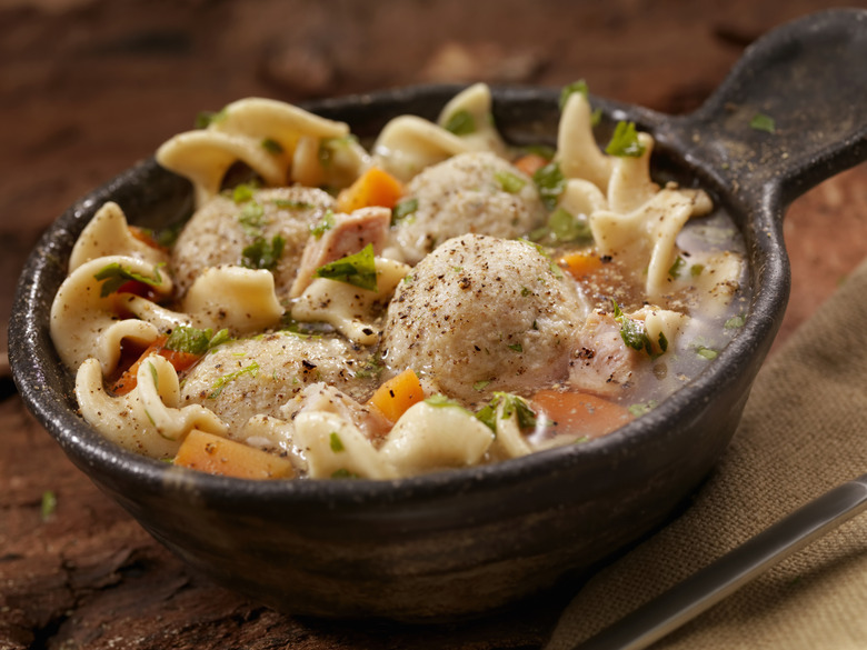 The Feast Goes On Matzo Ball Soup