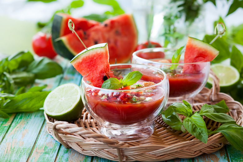 Watermelon Tomato Gazpacho