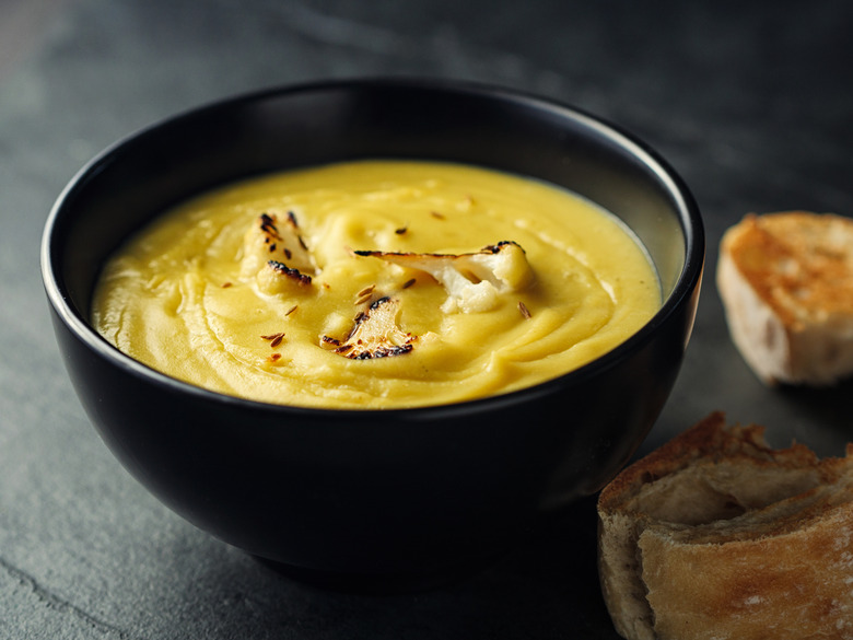 Smoked Cauliflower Soup