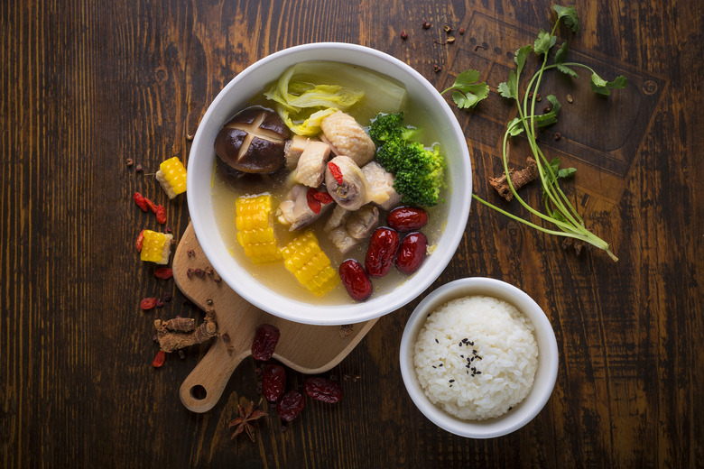 Magical Chicken Ginseng Soup