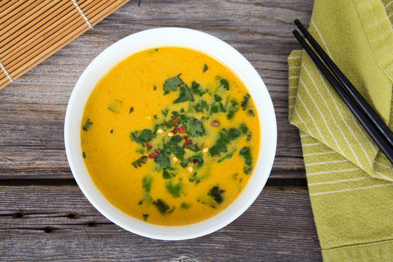 Curried Honey Sweet-Potato Soup