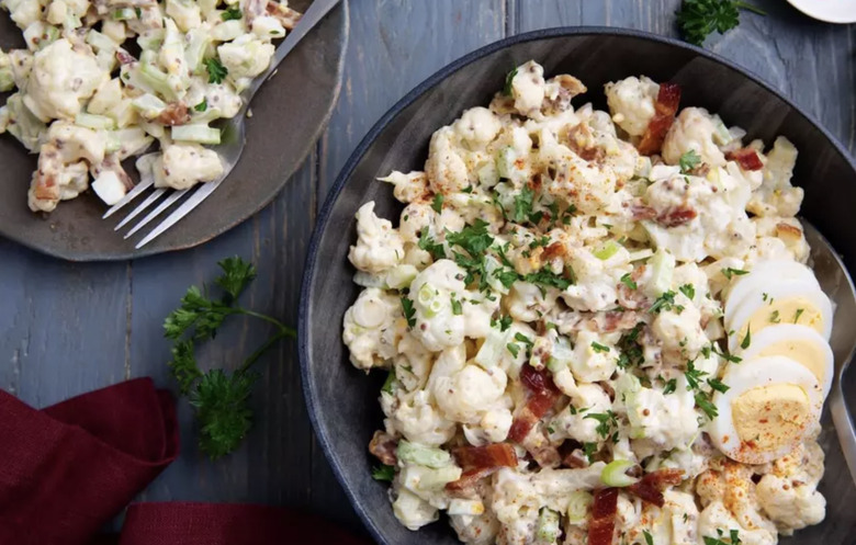 Keto Cauliflower Salad