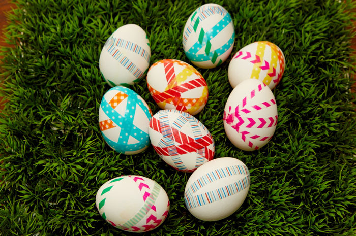 Craft Tape Eggs