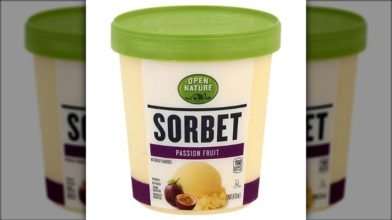 Open Nature passion fruit sortbet